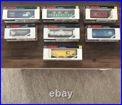 Lionel O and 027 Gauge Train Lot of 7 Freight Cars with Boxes Old Inventory