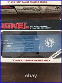 Lionel O and 027 Gauge Train Lot of 7 Freight Cars with Boxes Old Inventory