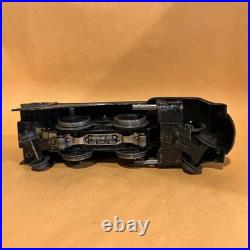 Lionel O vintage prewar 265E Commodore Vanderbilt Locomotive, Tender, + 4 Cars