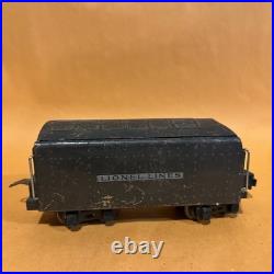 Lionel O vintage prewar 265E Commodore Vanderbilt Locomotive, Tender, + 4 Cars