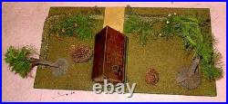 Lionel Original Prewar 184 Bungalow with 913 Landscaped Plot by Ron Morris O-gauge