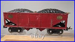 Lionel Original Prewar #516 Red Coal Train Hopper with Data