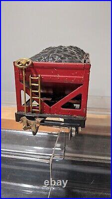 Lionel Original Prewar #516 Red Coal Train Hopper with Data