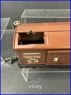 Lionel Original Prewar BOXED #3814 Merchandise Car w 5 Baby Ruth Cubes