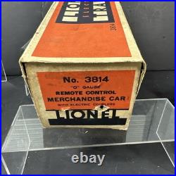 Lionel Original Prewar BOXED #3814 Merchandise Car w 5 Baby Ruth Cubes