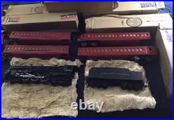 Lionel PREWAR 1938 700E BOXED RAIL CHIEF 4 CAR PASSENGER SET WITH T RAIL TRACK Lionel PREWAR 1938 700E BOXED RAIL CHIEF 4 CAR PASSENGER SET WITH T RAIL TRACK