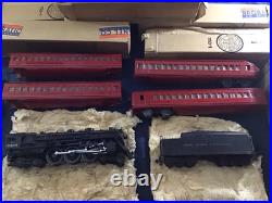 Lionel PREWAR 1938 700E BOXED RAIL CHIEF 4 CAR PASSENGER SET WITH T RAIL TRACK Lionel PREWAR 1938 700E BOXED RAIL CHIEF 4 CAR PASSENGER SET WITH T RAIL TRACK