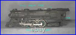 Lionel PREWAR Scarce Black #226E 2-6-4 Steam Engine 1938- 42