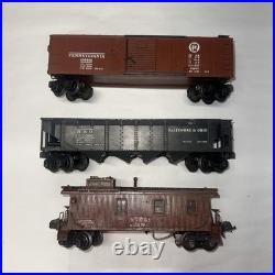 Lionel PW Semi Scale 2954 Boxcar Car 2956 B&O Hopper 2957 Caboose Train Prewar