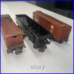 Lionel PW Semi Scale 2954 Boxcar Car 2956 B&O Hopper 2957 Caboose Train Prewar