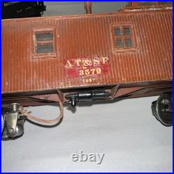 Lionel PW Semi Scale 2954 Boxcar Car 2956 B&O Hopper 2957 Caboose Train Prewar