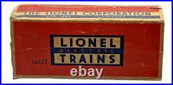 Lionel Post War 1615 Engine & Tender with both intact. Really Clean