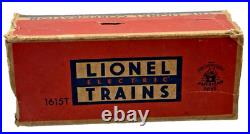 Lionel Post War 1615 Engine & Tender with both intact. Really Clean