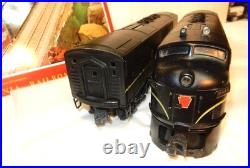 Lionel Post-War Custom Painted In BlackPennsylvania Livery F3 A&B Unit Dummies