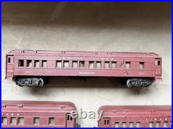 Lionel Post War Madison Passenger Car Set Very Nice Good Paint