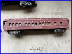 Lionel Post War Madison Passenger Car Set Very Nice Good Paint