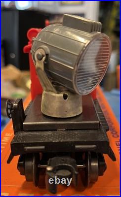 Lionel Postwar 3535 Security Car Withrotating Searchlight Pre War