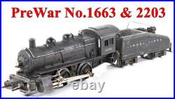 Lionel PreWar 1663 & 2203 Tender /2/ 1940-42