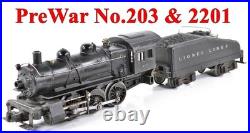Lionel PreWar 203 & 2201 Tender /3/ 1940-42 Lionel PreWar 203 & 2201 Tender /3/ 1940-42