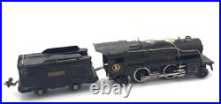 Lionel PreWar 2-4-2 Black Steam Locomotive 259E with Tender