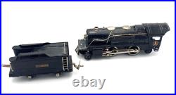 Lionel PreWar 2-4-2 Black Steam Locomotive 259E with Tender