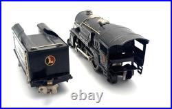 Lionel PreWar 2-4-2 Black Steam Locomotive 259E with Tender