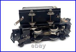Lionel PreWar 2-4-2 Black Steam Locomotive 259E with Tender