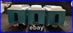 Lionel PreWar 309 Pullman 310 Railway & 312 Observation Blue/Aluminum Restored