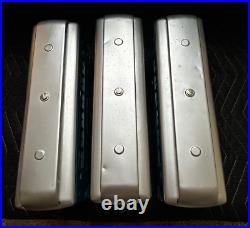 Lionel PreWar 309 Pullman 310 Railway & 312 Observation Blue/Aluminum Restored