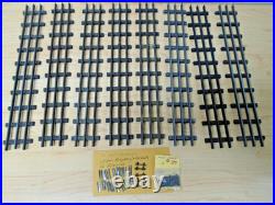 Lionel PreWar EIGHT T-RAIL 772 STRAIGHT Track+15 Fishplate+Nut/Bolts+16 Sleeves