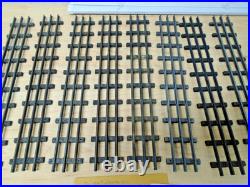 Lionel PreWar EIGHT T-RAIL 772 STRAIGHT Track+15 Fishplate+Nut/Bolts+16 Sleeves