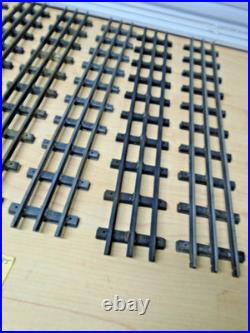 Lionel PreWar EIGHT T-RAIL 772 STRAIGHT Track+15 Fishplate+Nut/Bolts+16 Sleeves