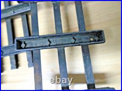 Lionel PreWar EIGHT T-RAIL 772 STRAIGHT Track+15 Fishplate+Nut/Bolts+16 Sleeves