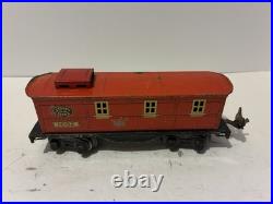 Lionel Pre War #258 Locomotive And Whistle Tender Set. Tested See Description