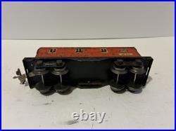 Lionel Pre War #258 Locomotive And Whistle Tender Set. Tested See Description