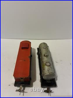 Lionel Pre War #258 Locomotive And Whistle Tender Set. Tested See Description