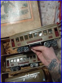 Lionel Pre War # 266'0' Gauge Train Set #254 #610 X2 #612 New York Central Line