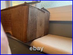 Lionel Pre War #312 Two-Tone Baby State Observation car Partially restored withBox