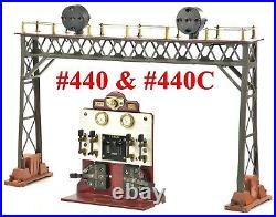 Lionel Pre-War #440 & 440C Signal Bridge & Panel Board ORIGINAL 1932-42 XLT