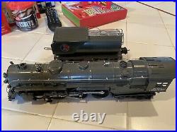 Lionel Pre-War 763E Gun Metal Steam Locomotive With Matching 2263W Tender