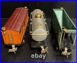 Lionel Pre War 808 Accessory Set 808 Lumbar Coal Oil Box Cattle Caboose Cars VTG