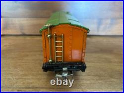 Lionel Pre-War 813 Cattle Car Orange/Green O gauge Original Very Good C6