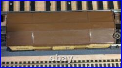 Lionel Pre-War Freight Cars #813 cream and Maroon and #814 Automobile Car