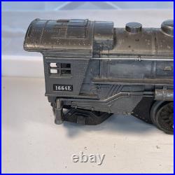 Lionel Pre War Gunmetal 1664E 2-4-2 Steam Locomotive