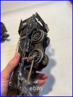 Lionel Pre War Lot Of Locomotive, Tender, Milk Car, and Crane Untested 262E 2810 Lionel Pre War Lot Of Locomotive, Tender, Milk Car, and Crane Untested 262E 2810