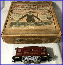 Lionel Pre-War New York Central #8 Line Engine Original Boxed Set Amazing