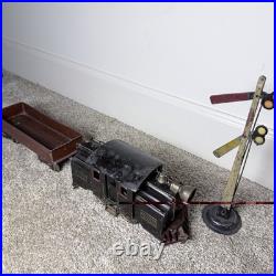 Lionel Pre War No 38 Engine New York Central With Passenger Cars, and Gondola