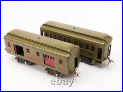 Lionel Pre-War No. 8E locomotive and 3 cars