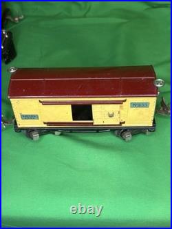 Lionel Pre-War O-Gauge 259E 2-4-2 Steam Engine, Tender & 7 Rail Cars