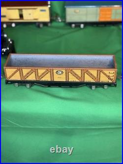 Lionel Pre-War O-Gauge 259E 2-4-2 Steam Engine, Tender & 7 Rail Cars